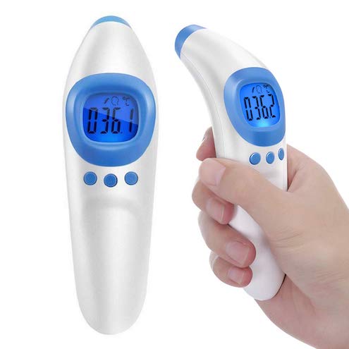 Icode Sports Non-Contact Digital Infrared Thermometer - Top Digital Touchless Temporal Thermometers for 2020