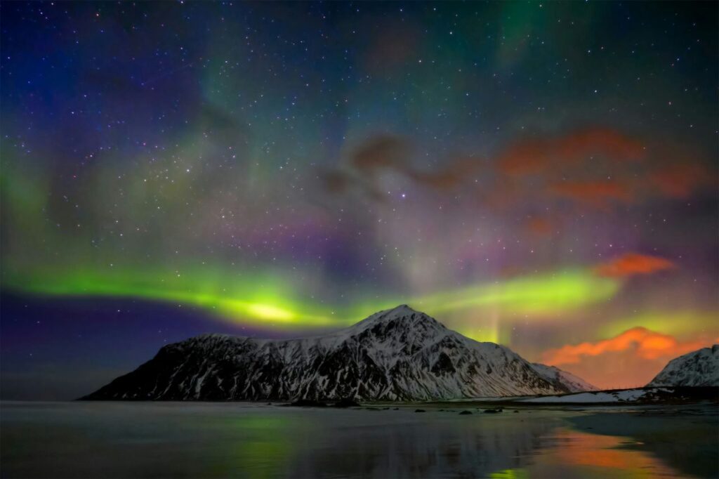 Famous Tourist Attractions; The Northern Lights, Scandinavia