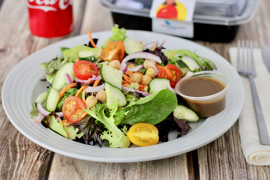 Nutrition - Veggie Salad or Broth-Based Soup