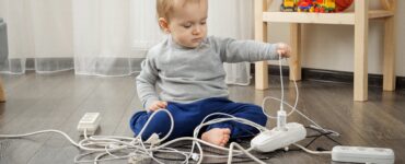 Babyproof Cords in 5 Easy Steps