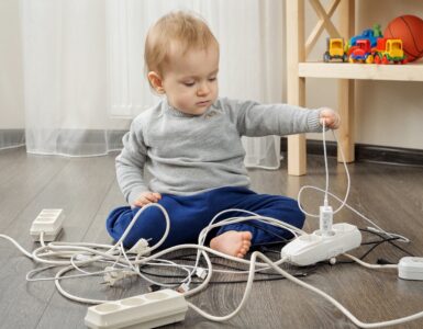 Babyproof Cords in 5 Easy Steps