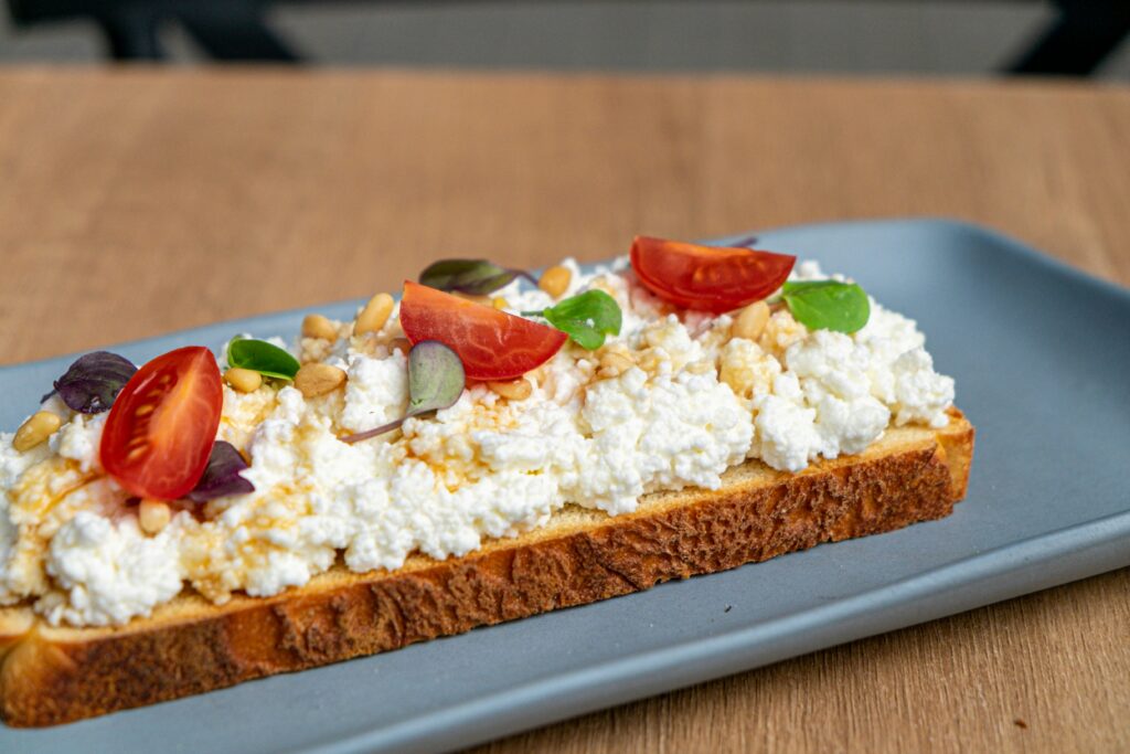 High-Protein - Cottage Cheese Toast