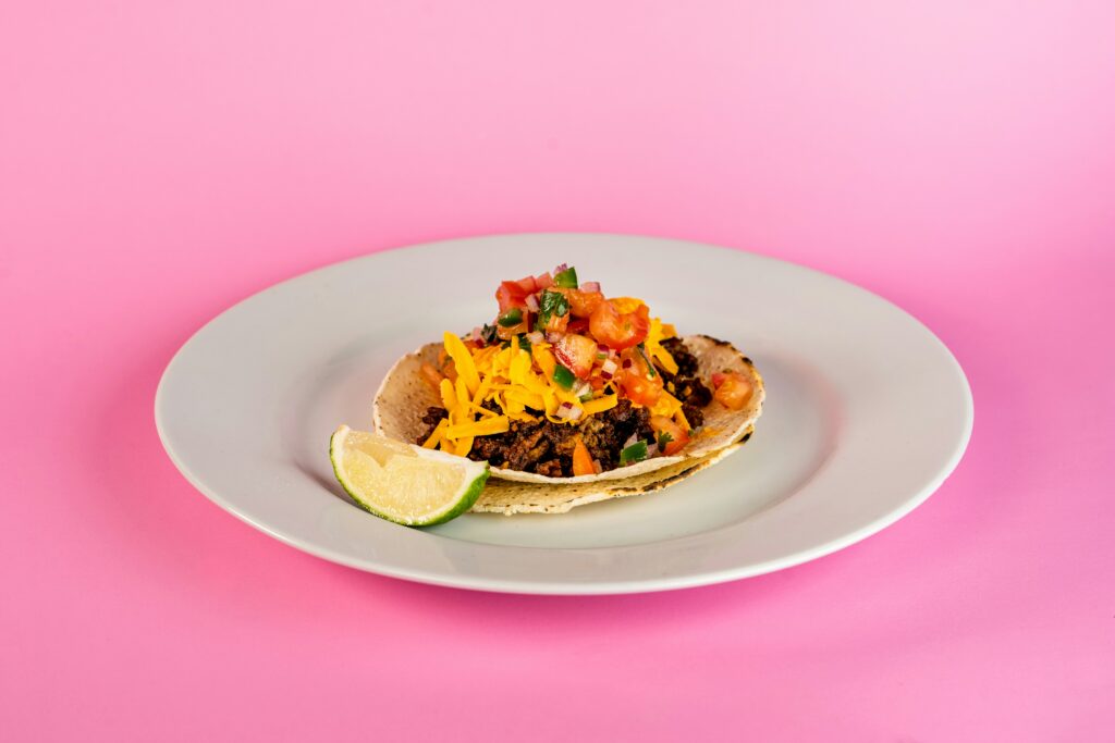 High-Protein - Egg and Black Bean Breakfast Tacos