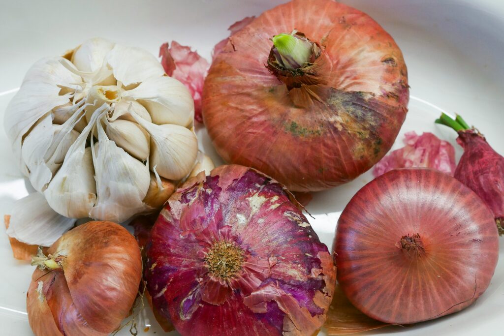 Gut Health Foods - Garlic and Onions